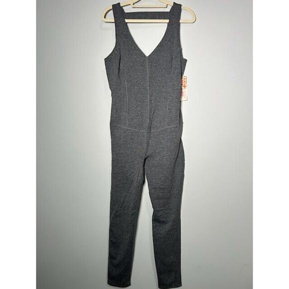 FP Movement x Hatch Women Never Better 1 Piece Jumpsuit Black Heather Size M NWT - Picture 2 of 10